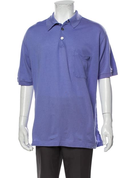 hermes polo shirt purple|Hermes polo shirts for sale.